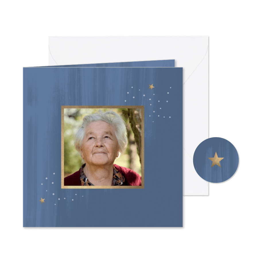 Rouw Verhaal van een voltooid leven - Kaartimpressie