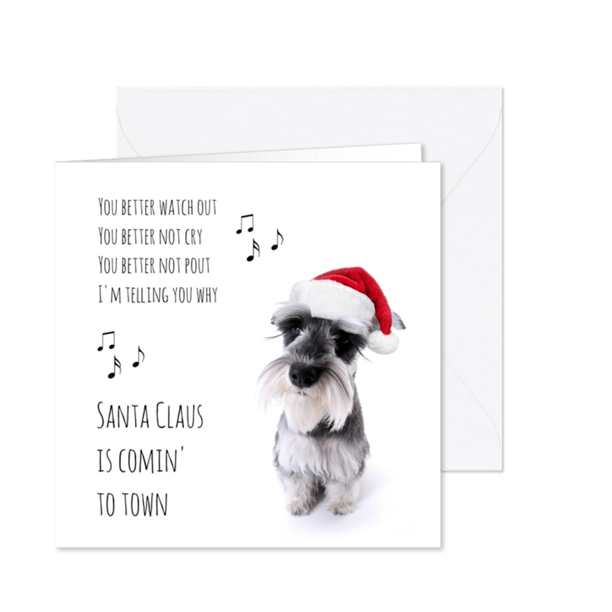 Santa claus dog-isf - Kaartimpressie