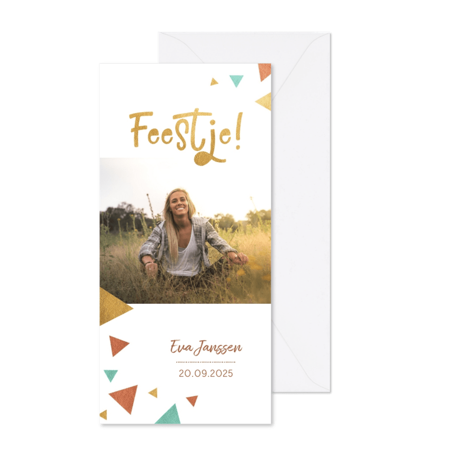 Uitnodiging goud driehoek - Kaartimpressie