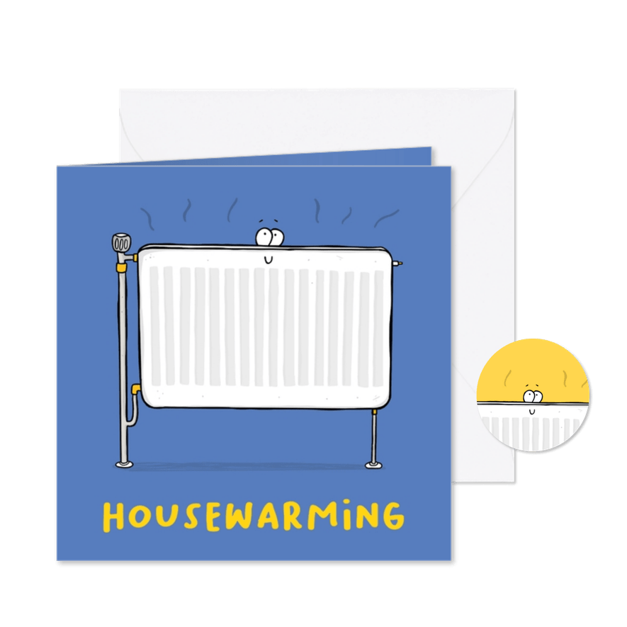 Uitnodiging house(ver)warming feestje - Kaartimpressie
