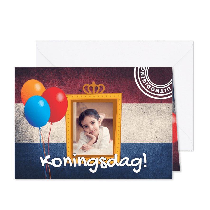 Uitnodiging Koningsdag - DH - Kaartimpressie