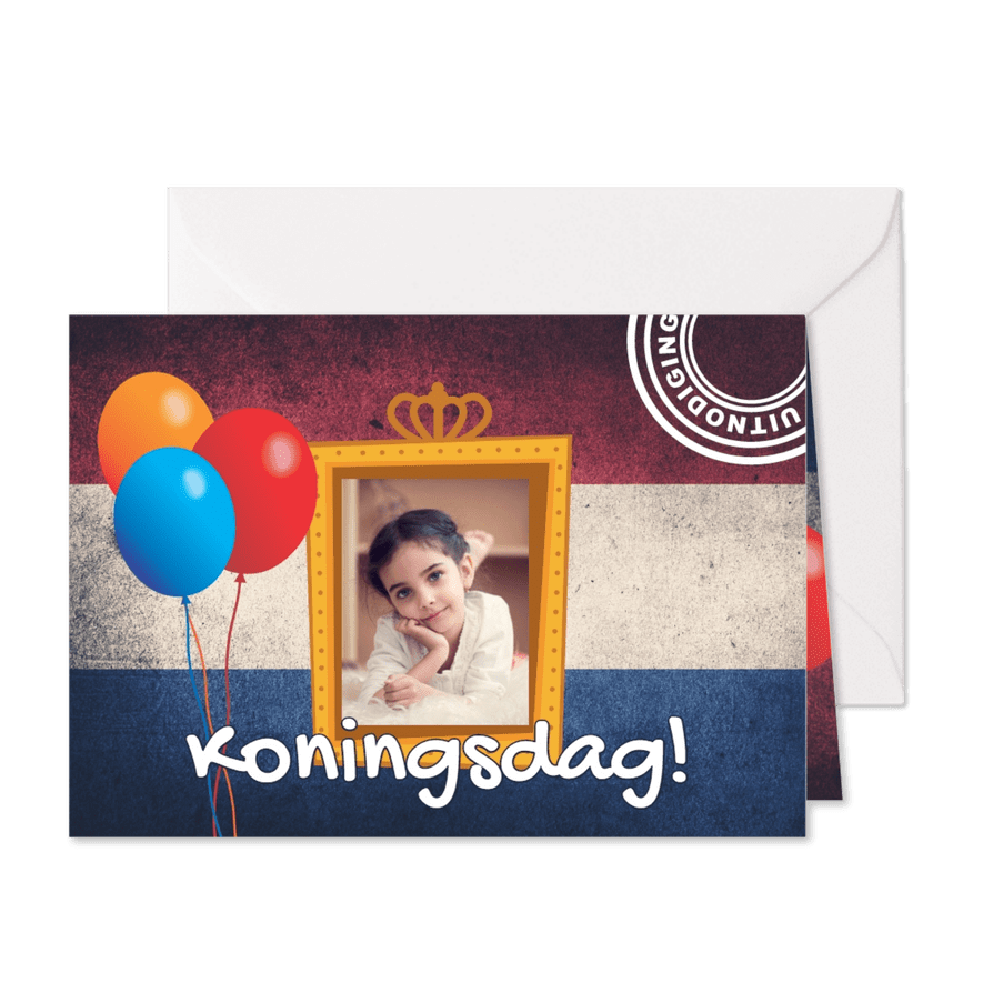 Uitnodiging Koningsdag - DH - Kaartimpressie