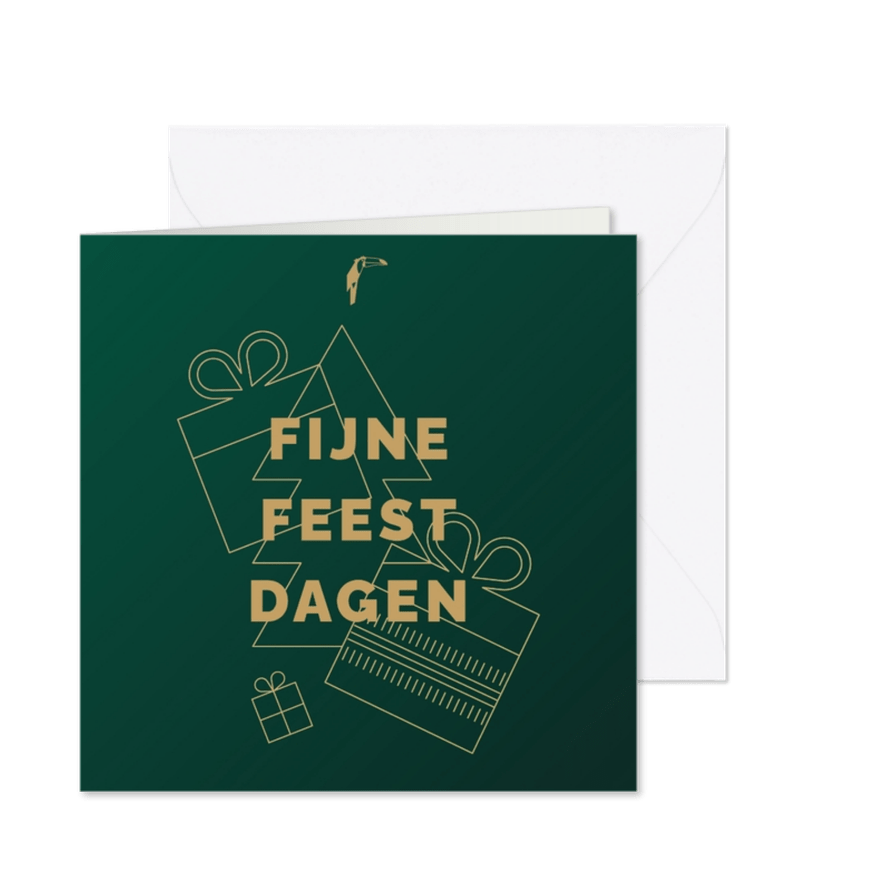 Van der valk kerstkaart - Kaartimpressie