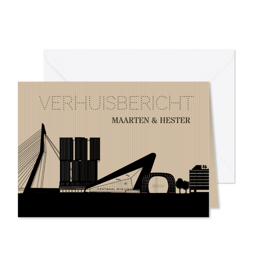 Verhuiskaart rotterdam av - Kaartimpressie