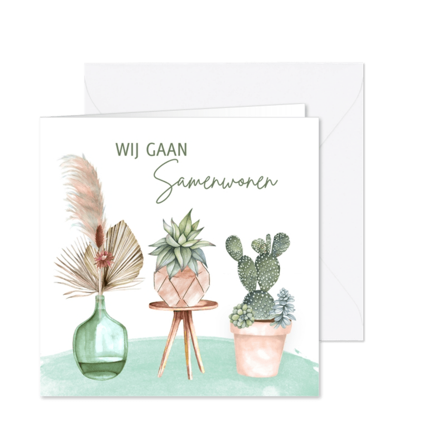 Verhuizen planten en pampasgras - Kaartimpressie