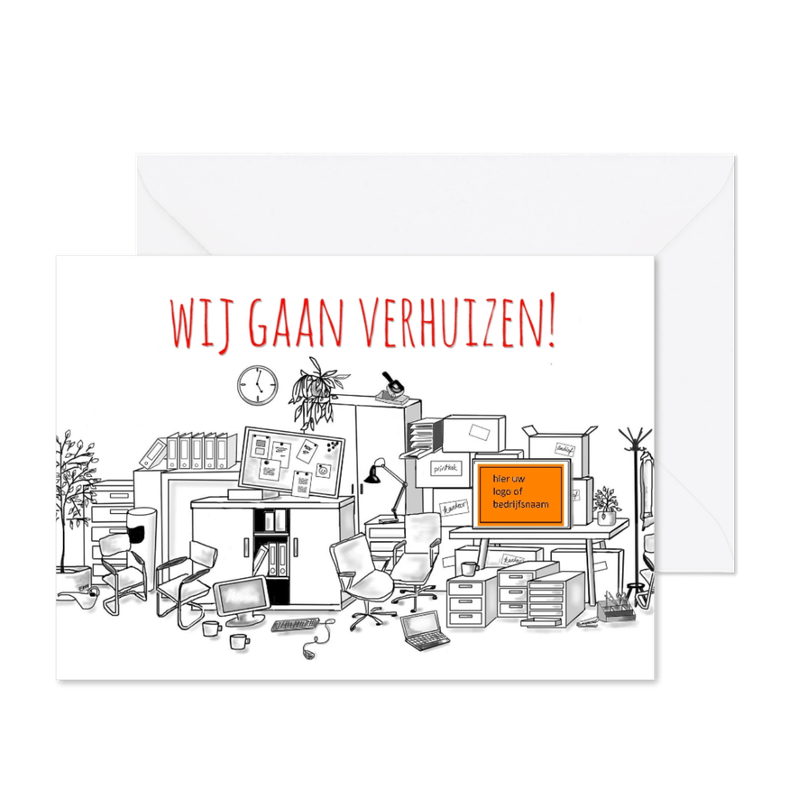 Verhuizen - verhuizing zakelijk - Kaartimpressie
