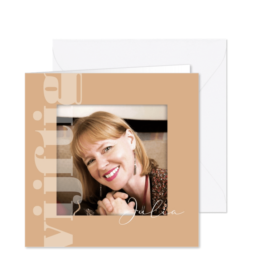 vijftig jaar - Kaartimpressie