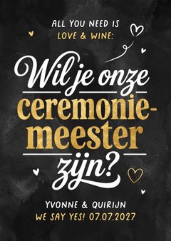 Wine label