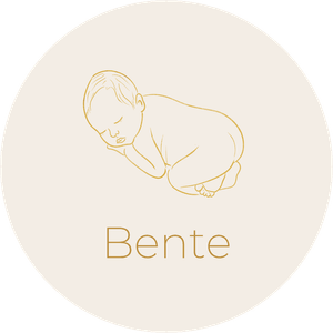 Sticker met een afbeelding van een baby, leuk om te kraamvisite te bedanken, doopsuiker, babyborrel