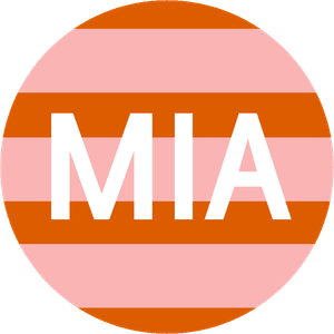 Sticker met naam en strepen voor een meisje, geschikt voor verjaardag, traktatie, geboorte, communie, enz.