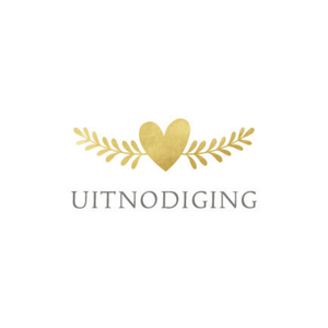 Uitnodiging met takje
