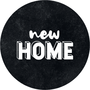 New home zwart wit