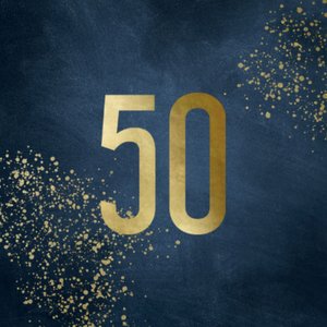 50 Donkerblauw
