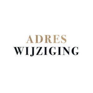 Adreswijziging
