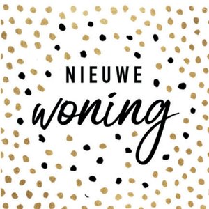 Nieuwe Woning stipjes