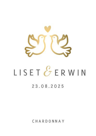 Wine label