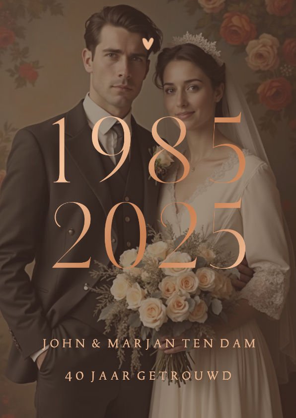 Jubileum poster 1985 2025 met grote foto