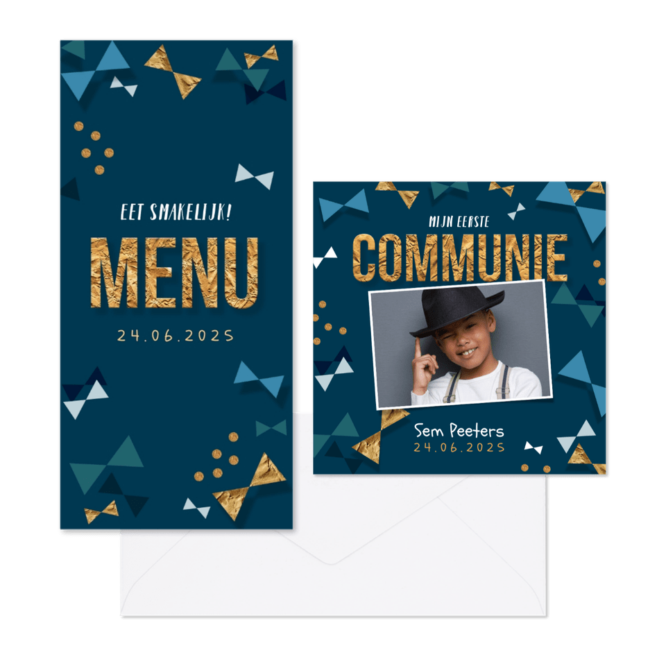 Hip feestelijk confetti strikjes goud