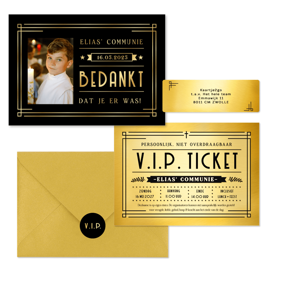 VIP ticket - communie