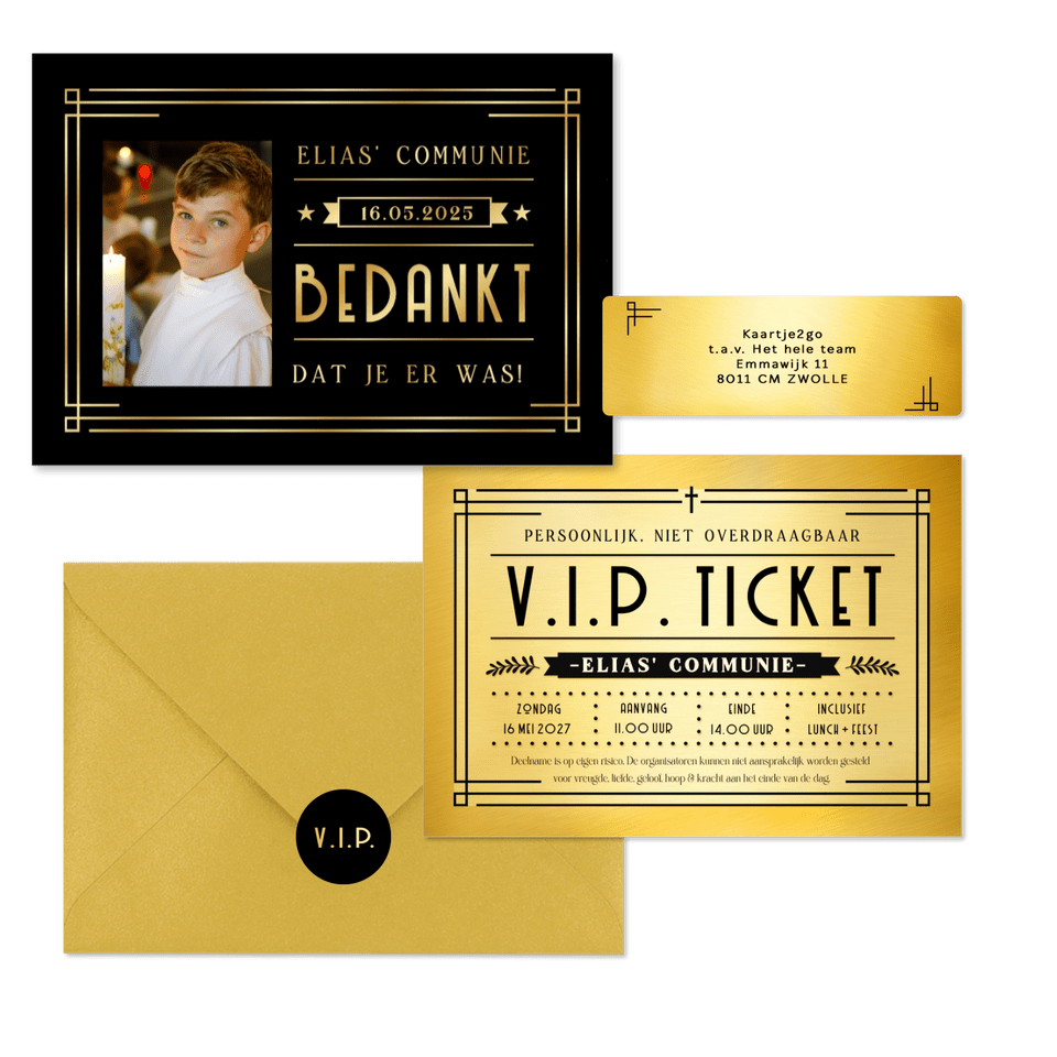 VIP ticket - communie